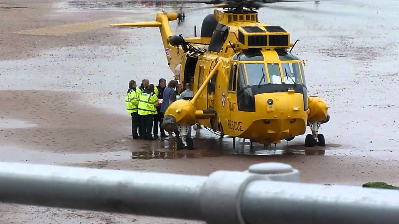 Air Sea Rescue for real at Dawlish Air Day 2011