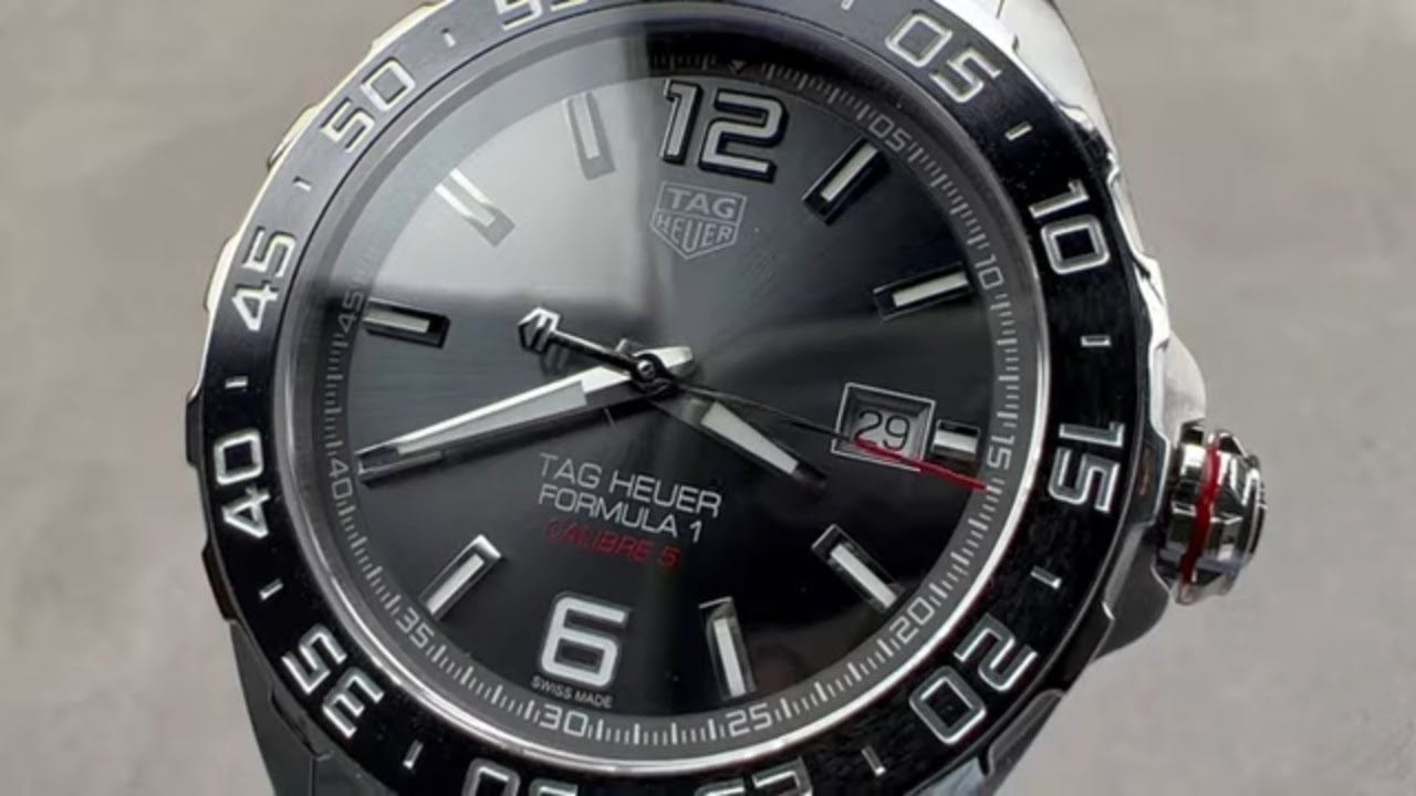 TAG Heuer Formula 1 WAZ2011.BA0843 TAG Heuer Watch Review
