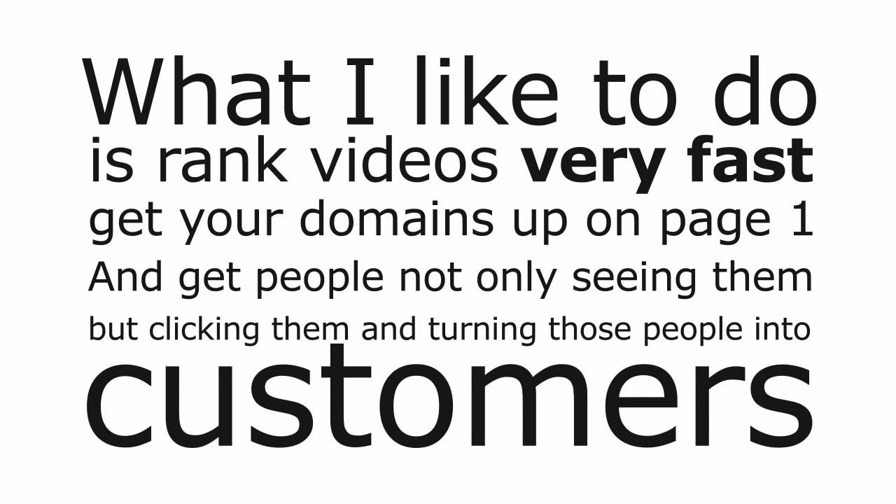 SEO System Approach Video