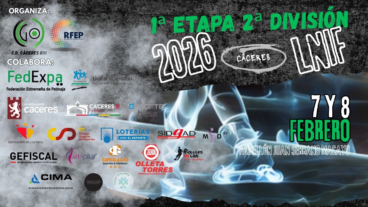 2ª División Liga Nacional - 1ª sede DERRAPES (Sábado)