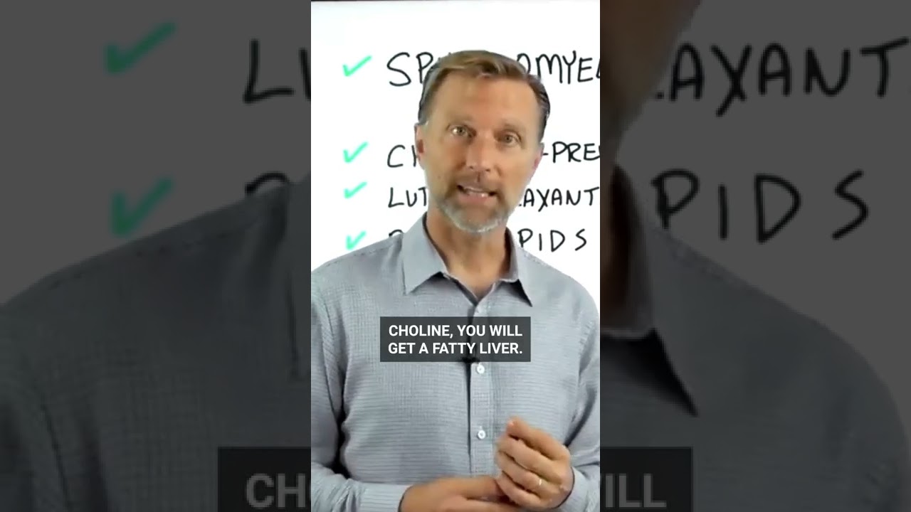 Dr. Berg explains how eggs can prevent more than a fatty liver #drberg #eggs #choline #cholesterol