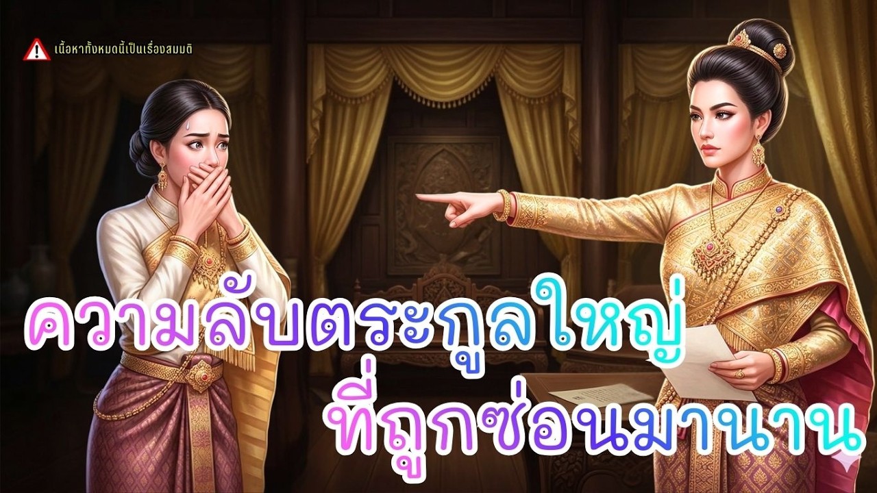 จากสาวใช้ต่ำต้อยสู่ภรรยาผู้ทรงอำนาจ เปิดโปงแผนร้ายของคุณหนูตัวปลอม!|นิทานพื้นบ้านไทย | นิทานก่อนนอน
