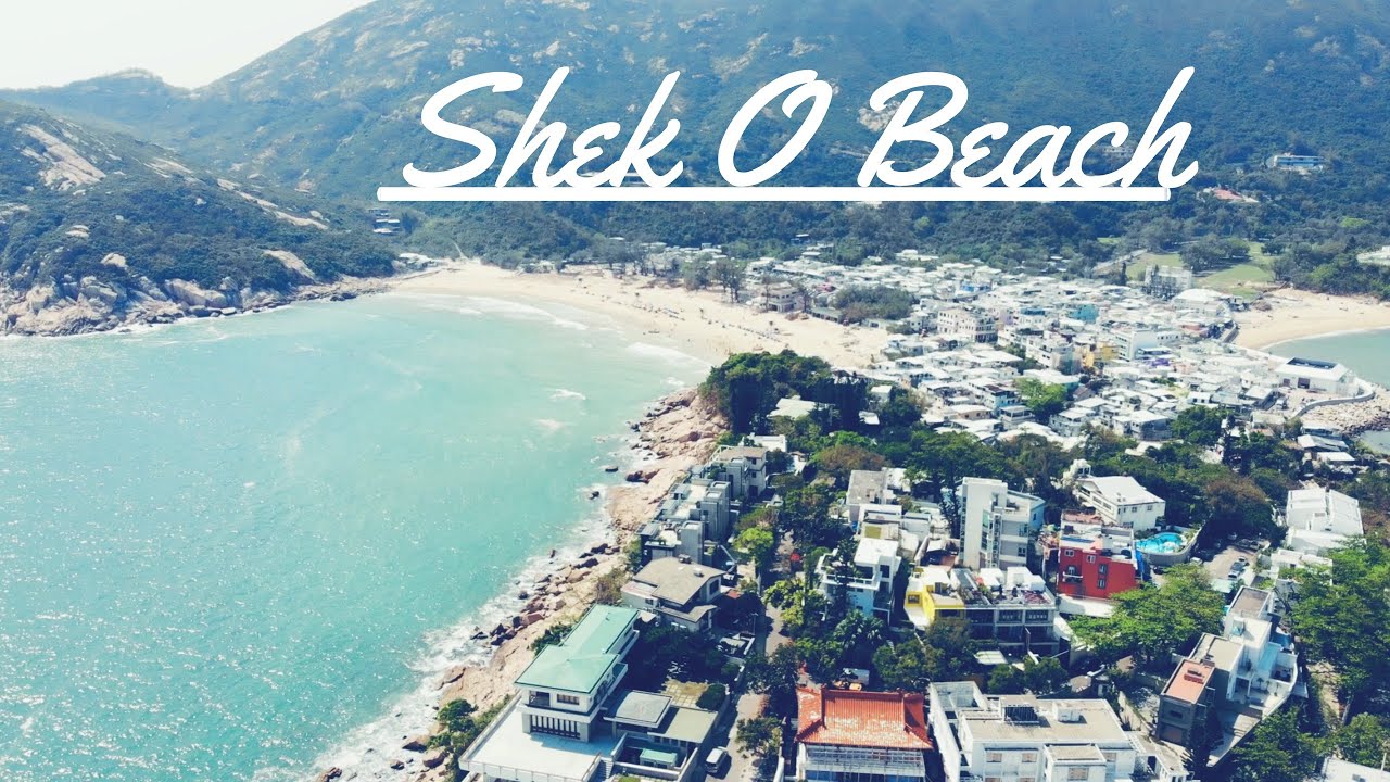Shek O Beach Drone Shot 1080P