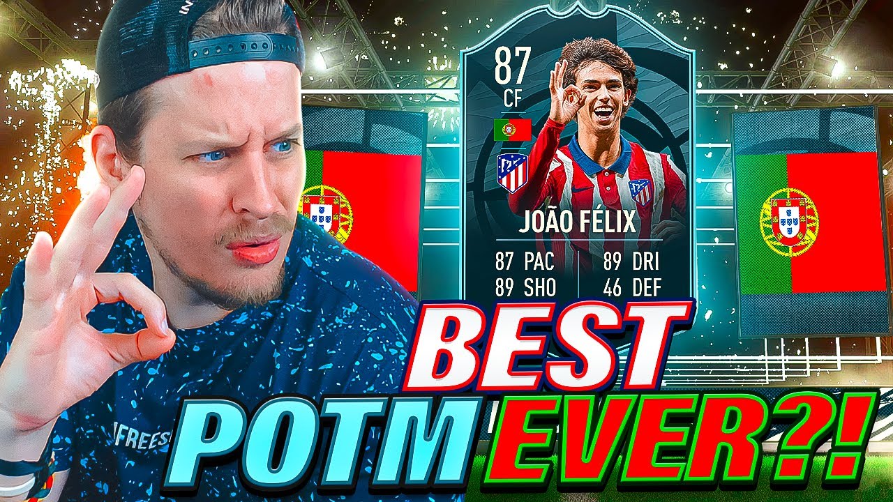 THE BEST POTM SBC?! 87 POTM JOAO FELIX PLAYER REVIEW! FIFA 21 Ultimate Team