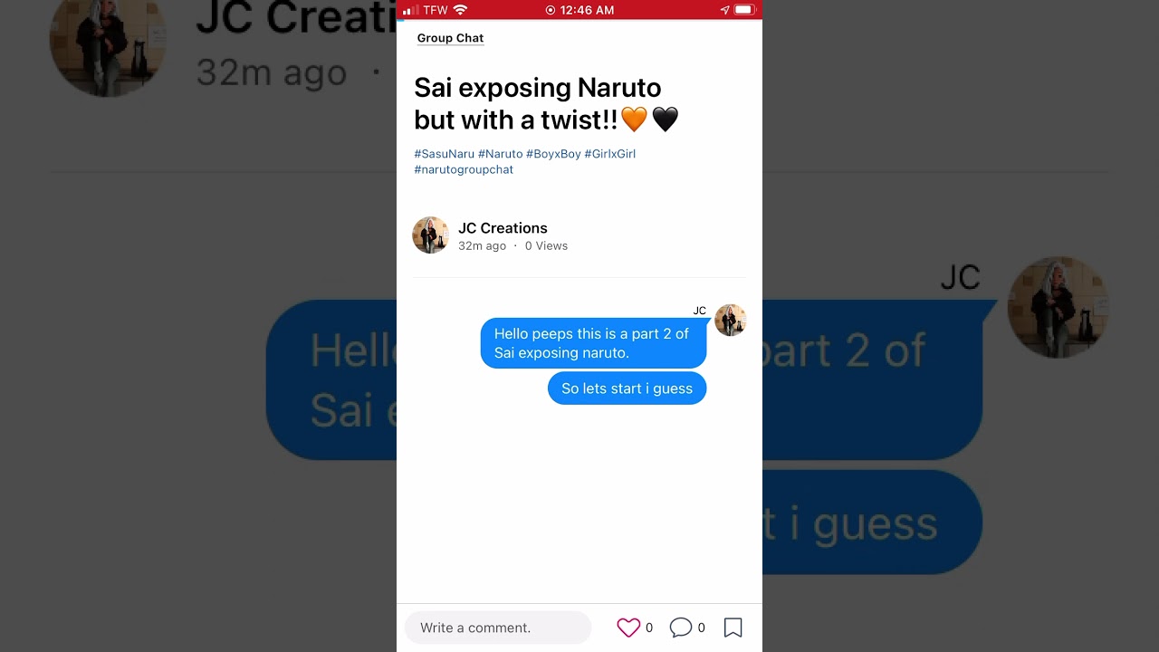 Sai exposing Naruto but with a twist!! Part 2!