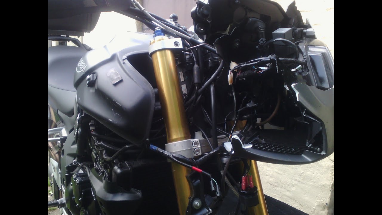 Triumph Tiger 1050 revival (7/20): aligning the front drive - torque & suspend