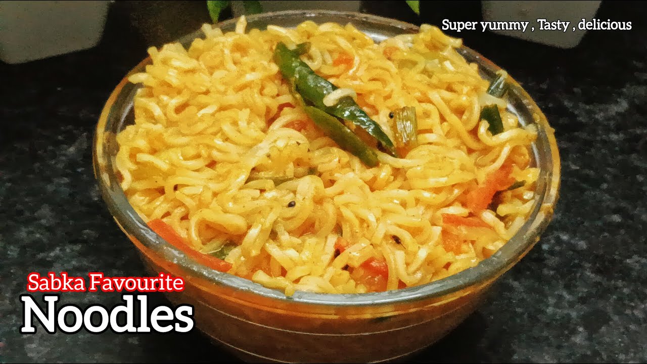 मैगी रेसिपी l Veg Maggi Recipe |  Super Delicious Tasty Vegetable Maggi | Easy & Quick Snack