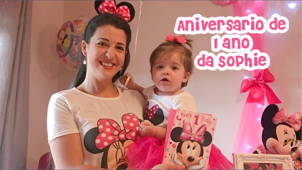 Aniversario de 1 ano da Sophie