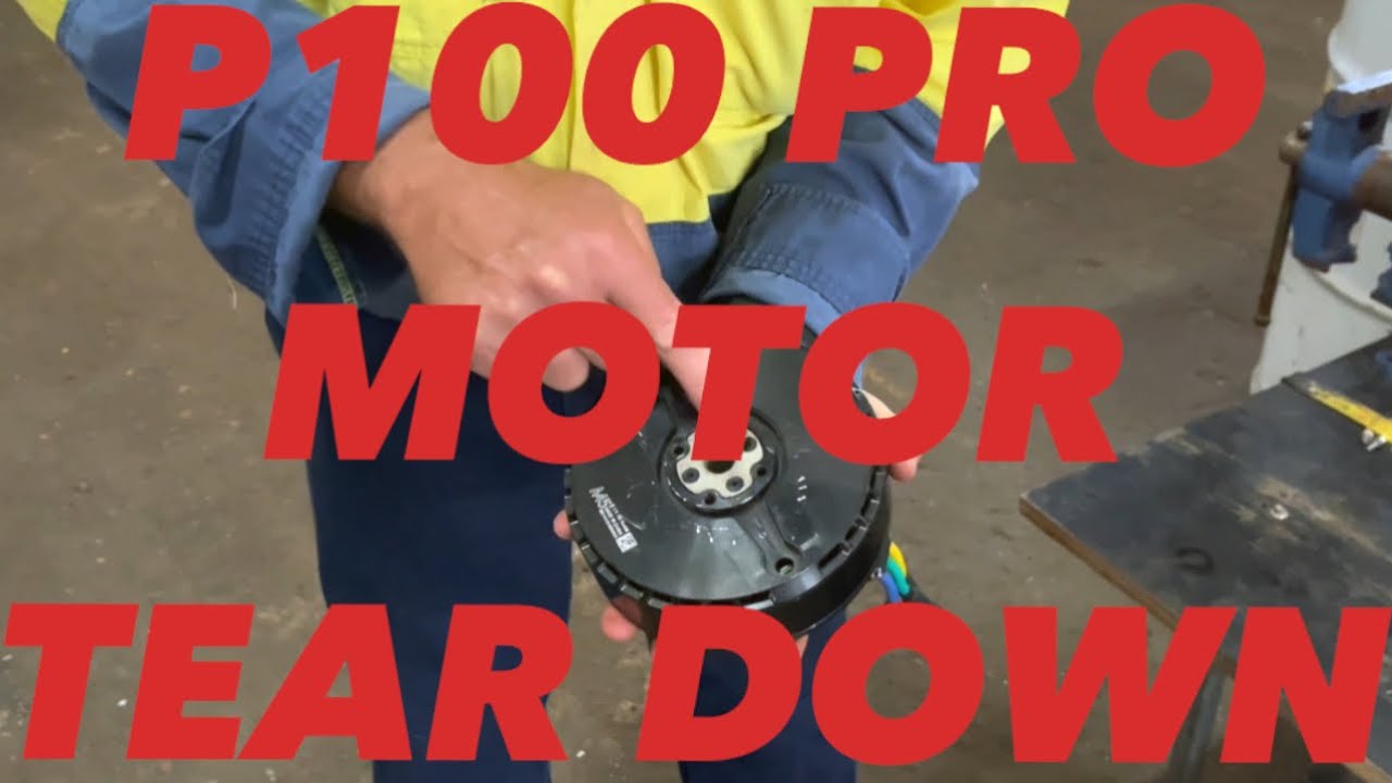 XAG P100 pro motor tear down.