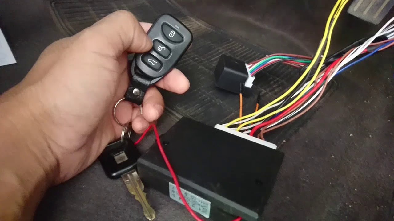 DIY​ Keyless​ Entry​ System​ Install วิธี​ต่อ​กล่อง​ควบคุม​รีโมทกุญแจ​รถยนต์​กับ​เซนทรัล​ล็อค​ EP2