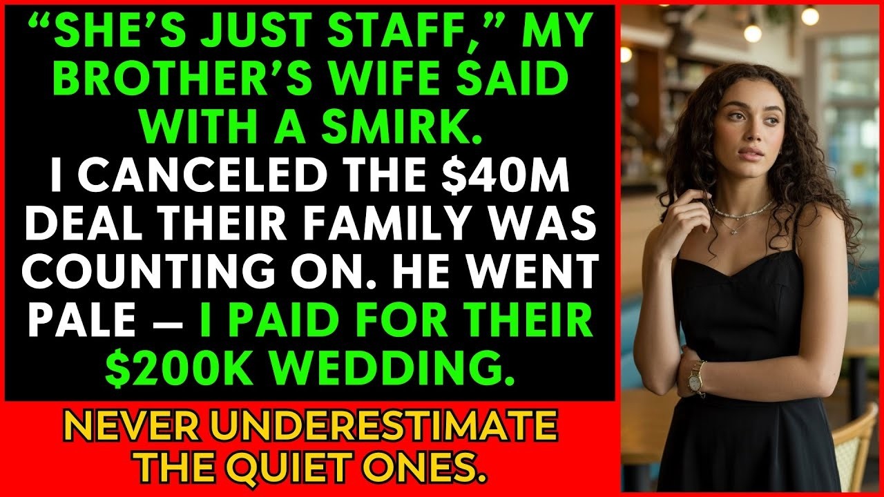 $200K Wedding, Kitchen Table Seat – So I Pulled My Company’s $40M Deal With Their Family...