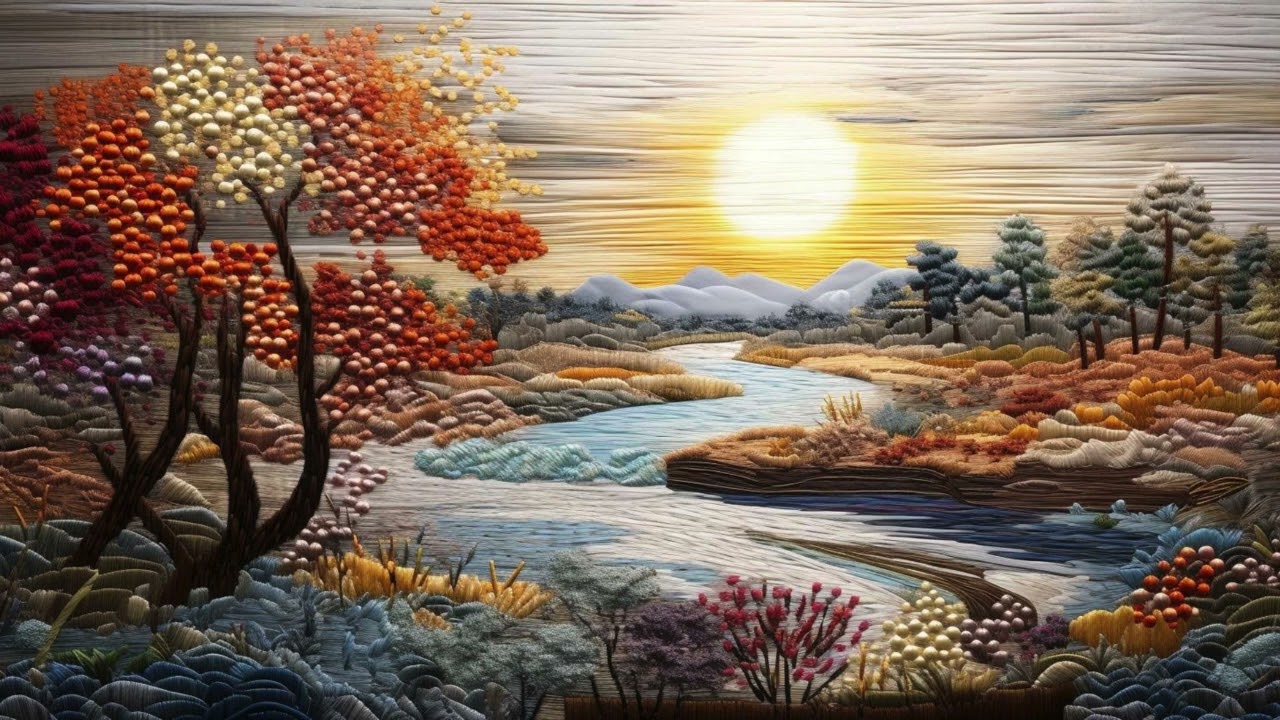 Landscape Free Tv Art Wallpaper Screensaver Home Decor Samsung Oil Painting Digital Wall Art