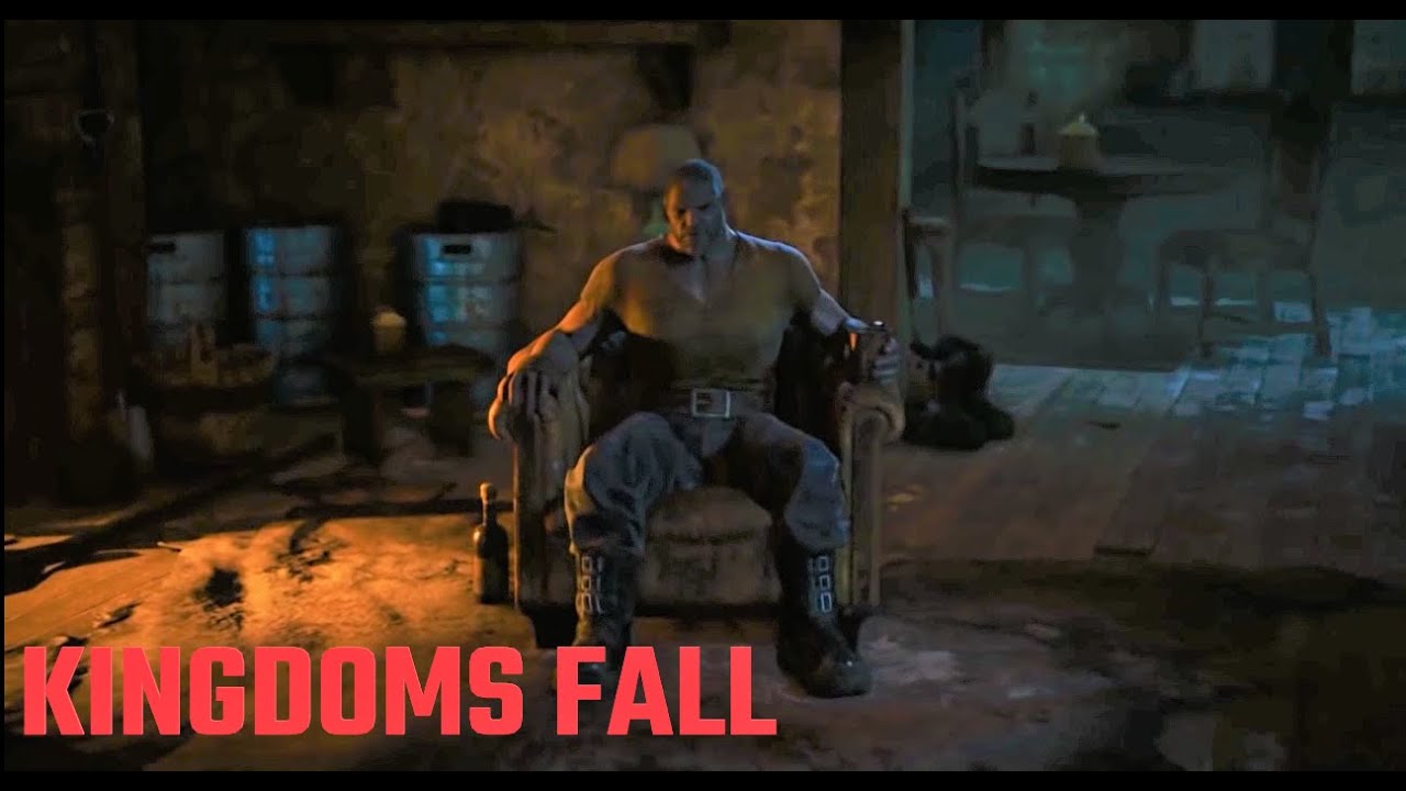 RED MEANS RUN-KINGDOMS FALL//GEARS OF WAR