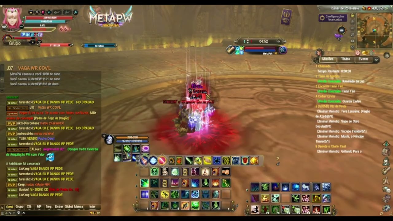 PW META  VIDA DE UM WF FULL CON NA ARENA
