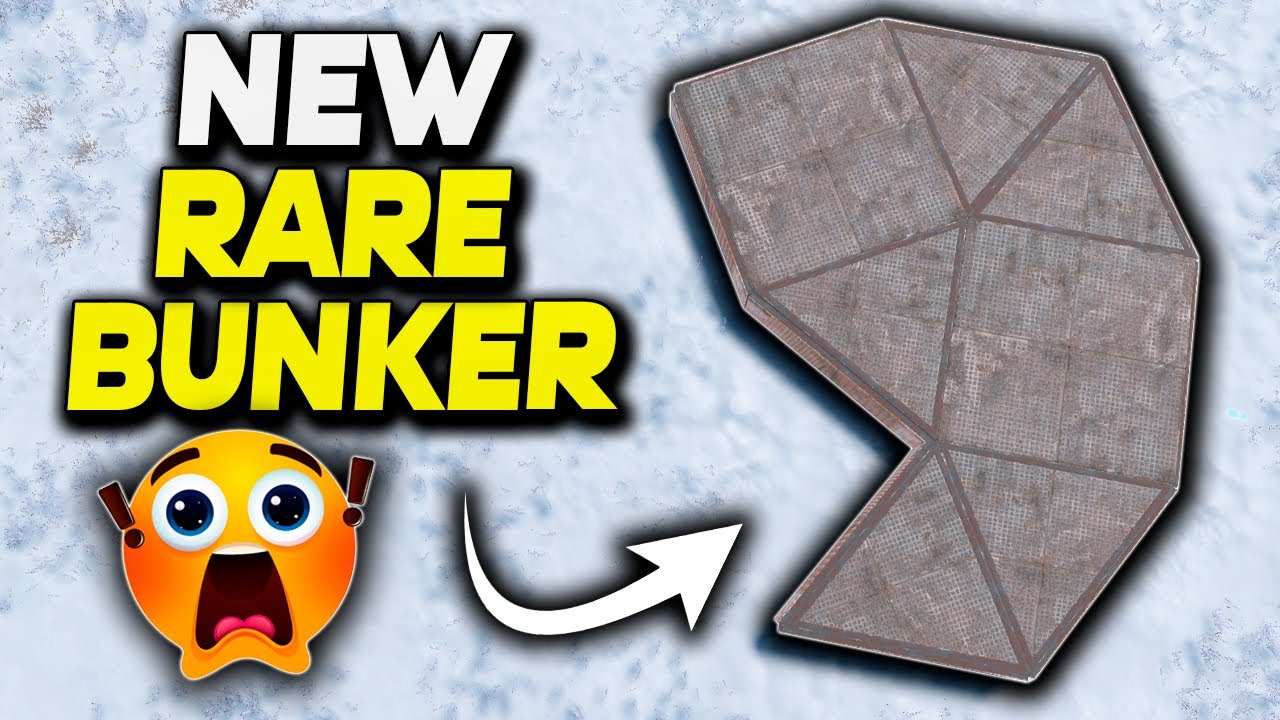 New Rare BUNKER in Rust 2025 | Rust Building Tutorial