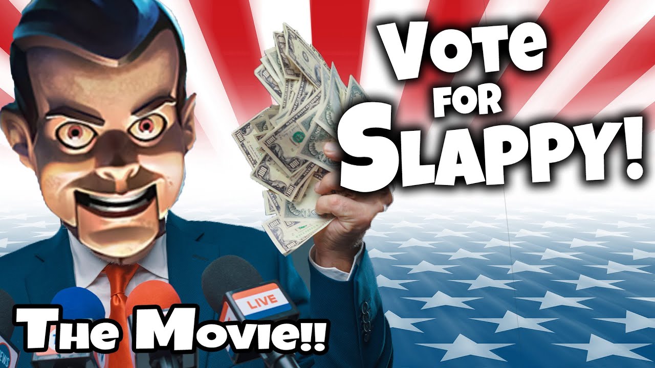 EVIL DUMMY in Charge! DON'T VOTE for SLAPPY! THE MOVIE!