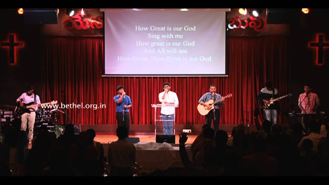English Service Worship Songs On 26th October 2014