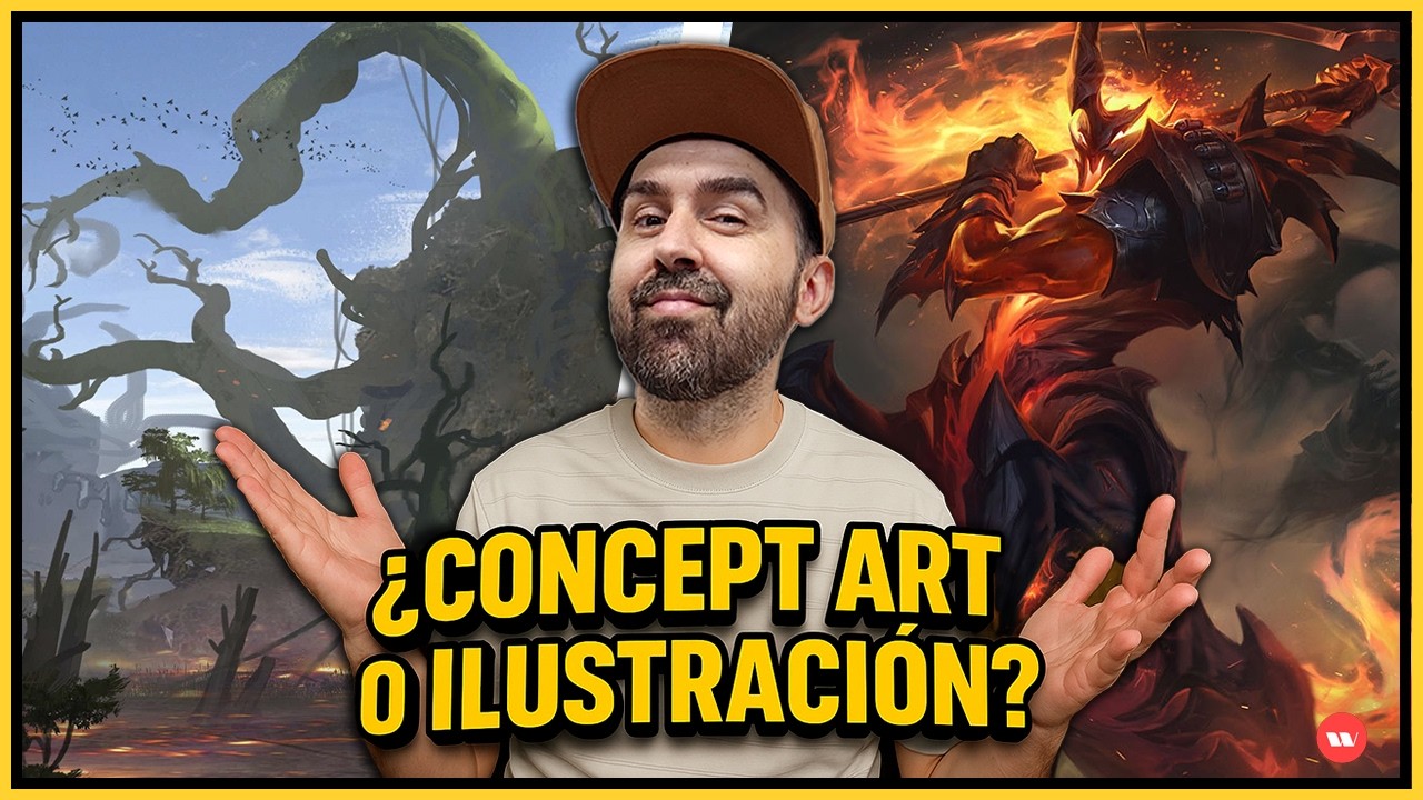 ¿Qué es ILUSTRACIÓN y qué es CONCEPT ART? Diferencias