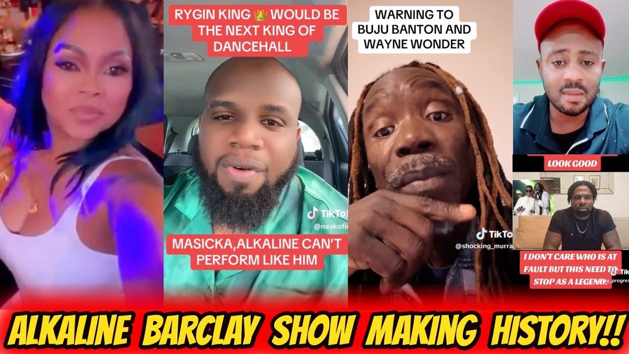 Alkaline Making History The Biggest BARCLAY CENTER SHOW REGGAE DANCEHALL, MASICKA NOT THE GOAT, BUJU