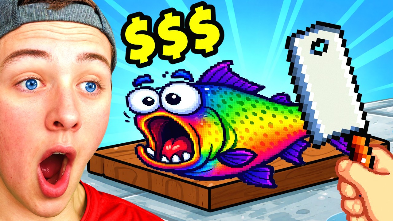 I Got PAID Peeling Scales Off Fish
