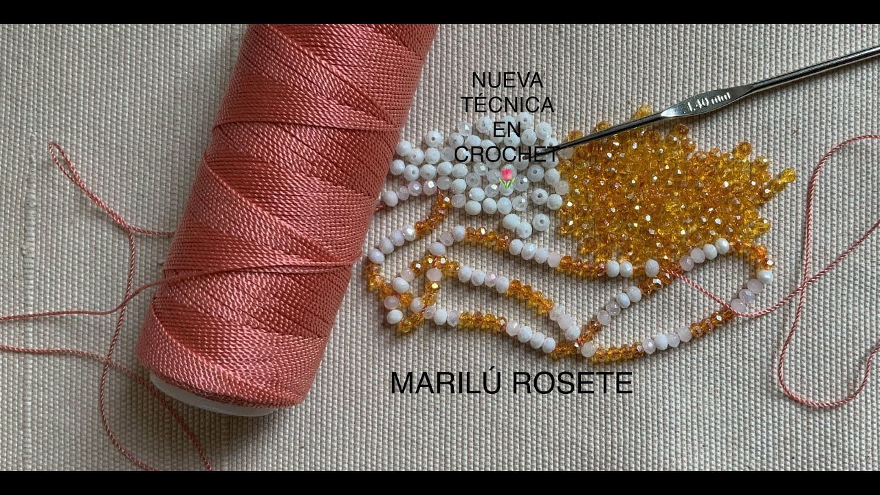 🌷!! VAMOS A ELABORAR “BONITA TÉCNICA EN CROCHET” 🧶