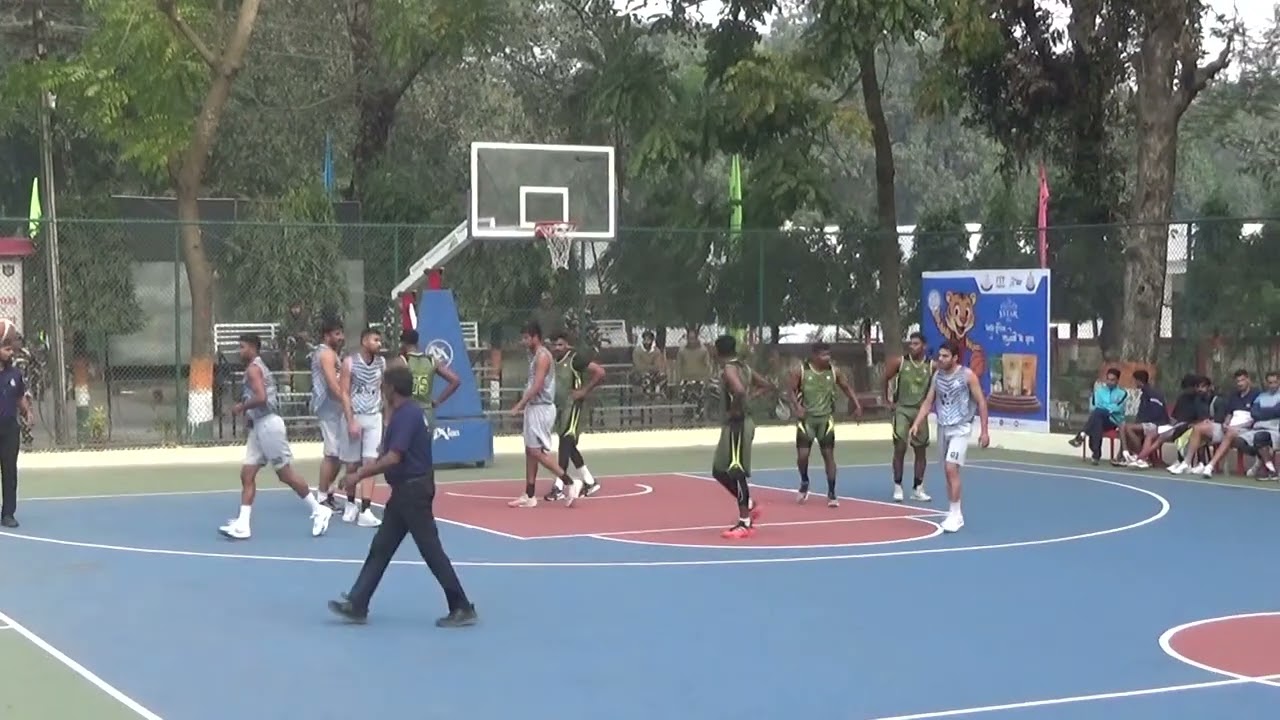 Kerala V/S BSF Basketball match 2nd All India Handball Cluster 2025-26