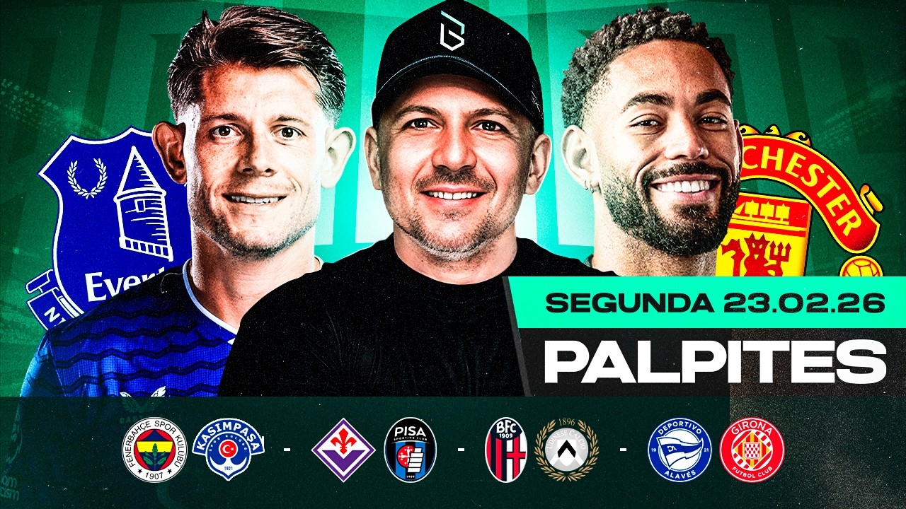 PALPITES DE FUTEBOL PARA 23 02 2026 (SEGUNDA-FEIRA) | Boleiros Tips