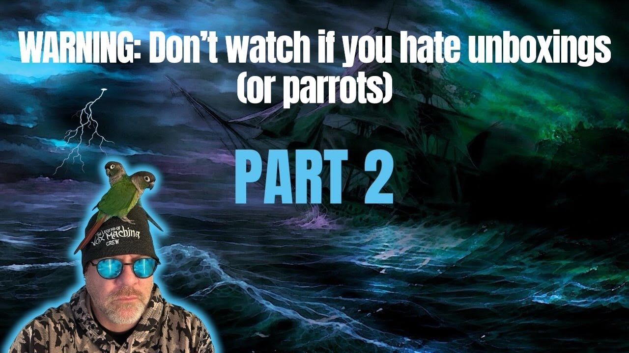 Channel 1yr Anniversary! HUGE unboxing! Watches, straps, and yes, parrots!