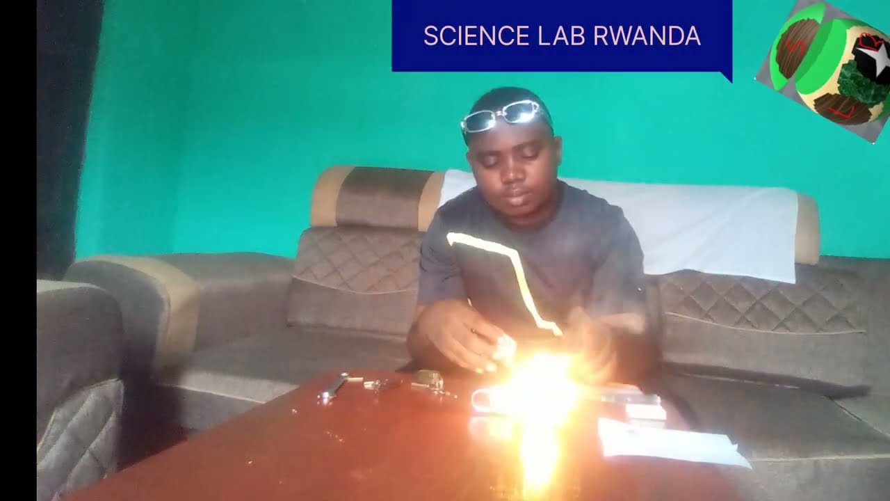 Gusetsa ingufuri ukoresheje umwambi w' ikibiriti: By teacher Faustin. #Reba video yose usobanukirwe#