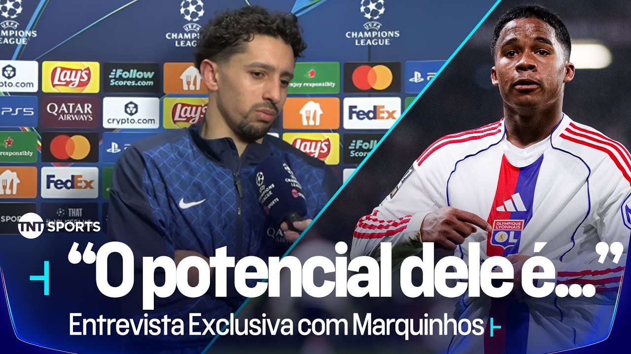 MARQUINHOS ANALISA COMEÇO DE ENDRICK NO LYON E FALA SOBRE PSG NÃO IR DIRETO PARA AS OITAVAS!