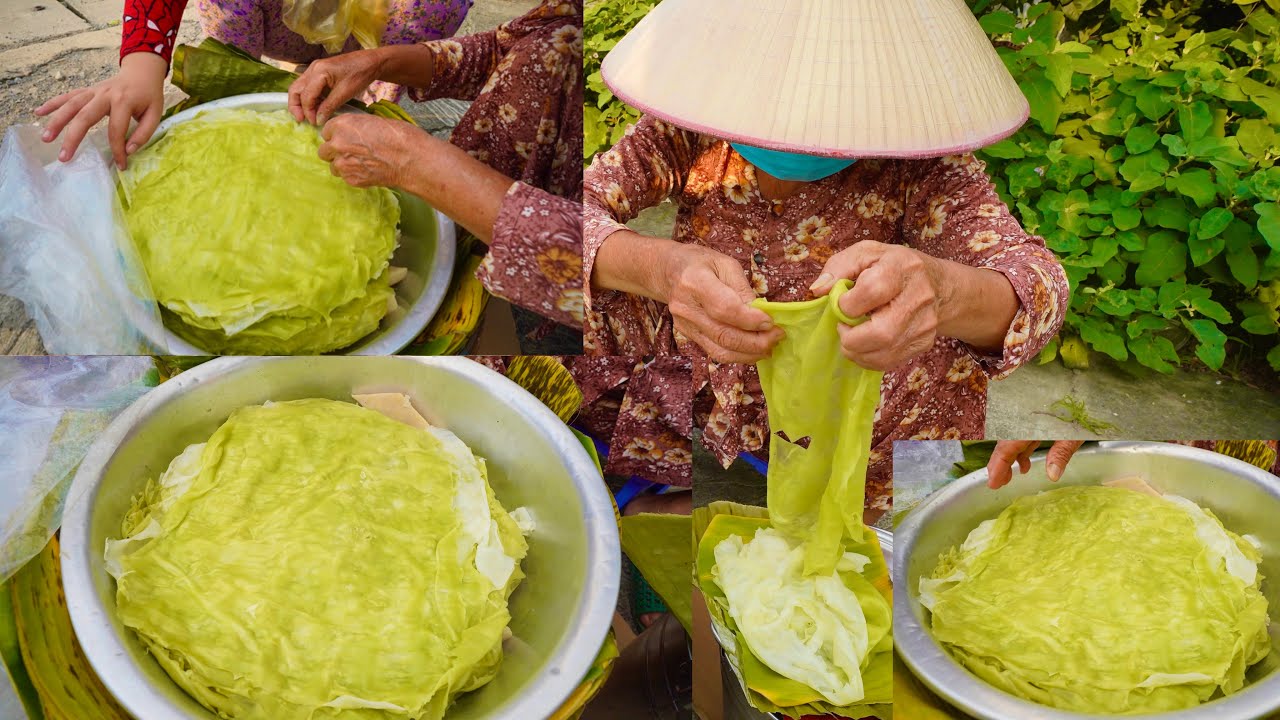Thau bánh hót nhất Miền Tây mới dọn ra chưa kịp ổn định chỗ ngồi khách đã tranh nhau mua hết