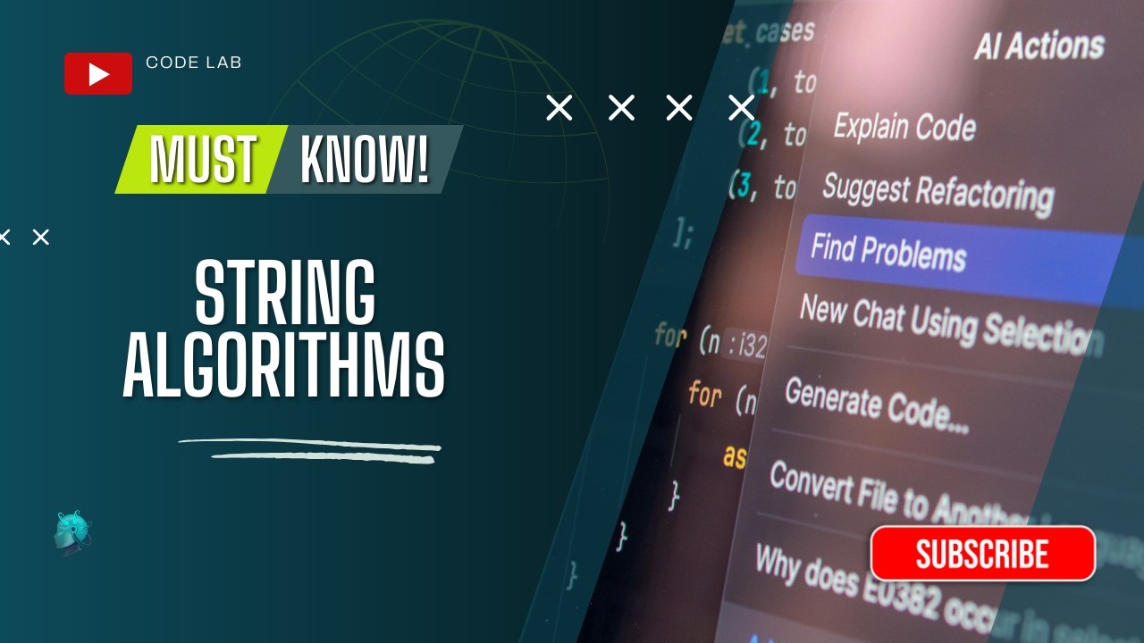 Introduction to String Algorithms | Beginner Friendly