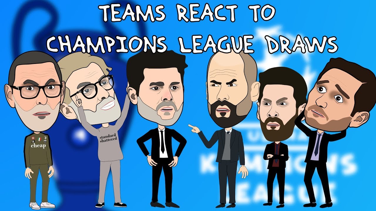 Реакция команд на жеребьевку Лиги чемпионов