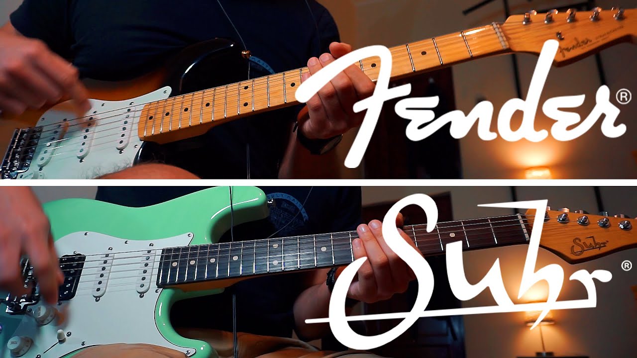 Suhr 🆚 Fender