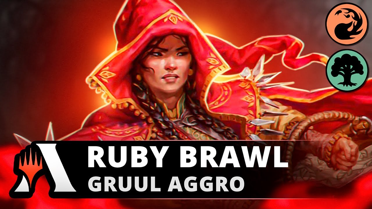 🔥🌳 RUBY AGGRO → GRUUL INSANO no BRAWL HISTÓRICO! (Magic Arena)