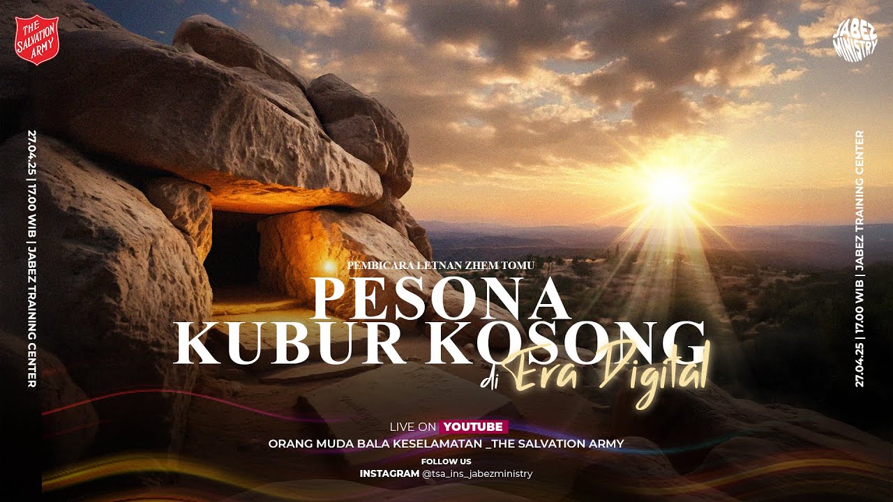JABEZ MINISTRY | MINGGU, 27 APRIL 2025