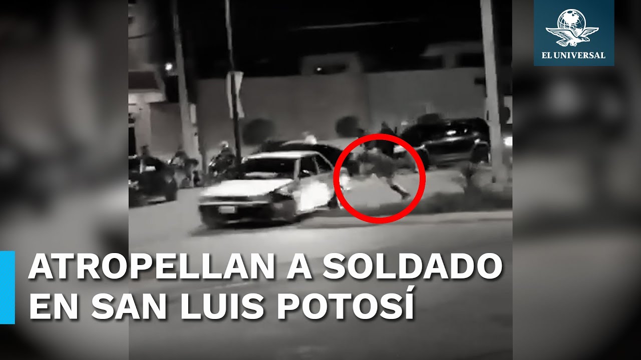Atropellan a militar cerca de SLP tras descubrir arrancones