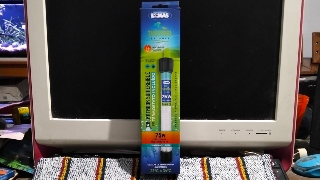 UNBOXING TERMOSTATO THERMAL BALANCE LOMAS 75 WATTS