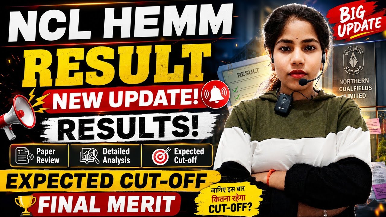 NCL HEMM Operator Cut Off 2026 🔴 NCL Operator Safe Score & Expected Cutoff | Answer Key 2026