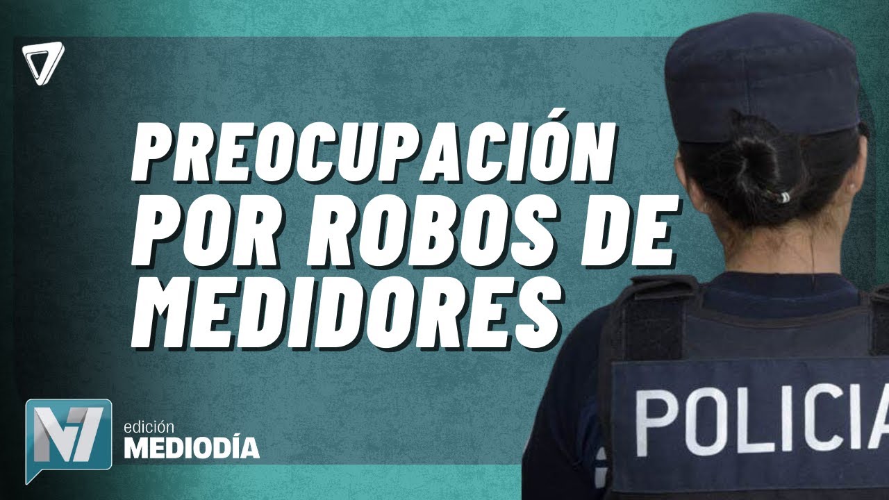 AHORA: ola de robos de MEDIDORES preocupa a vecinos de Mendoza