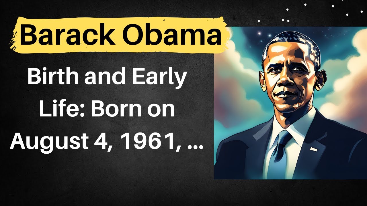Learn English Through Story: Level 4 - Barack Obama | Short Story | Biography | Listening Practice