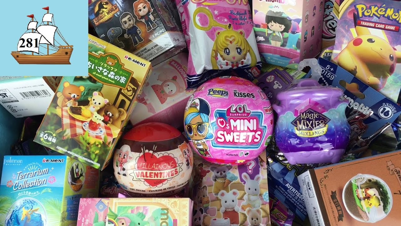 Blind Bag Ship 281 Magic Mixies Mixlings Sailor Moon Rement Filly Pokemon Shopkins Mini Figures