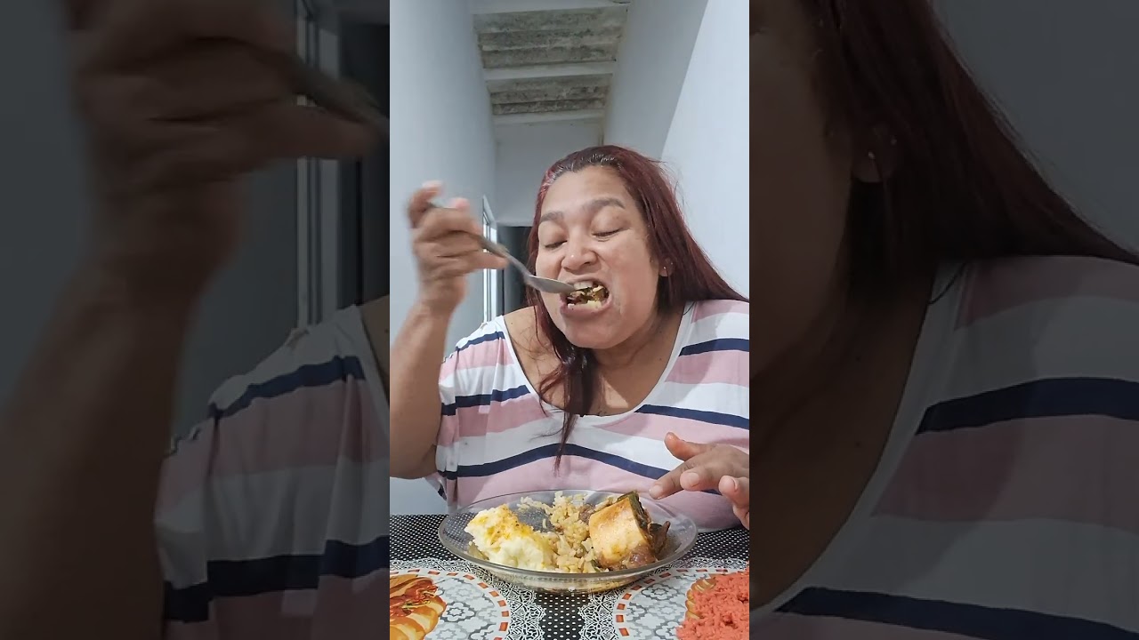 Oi, gente vamos janta gente, eu fiz essa jantinha deliciosa chambari# 😋