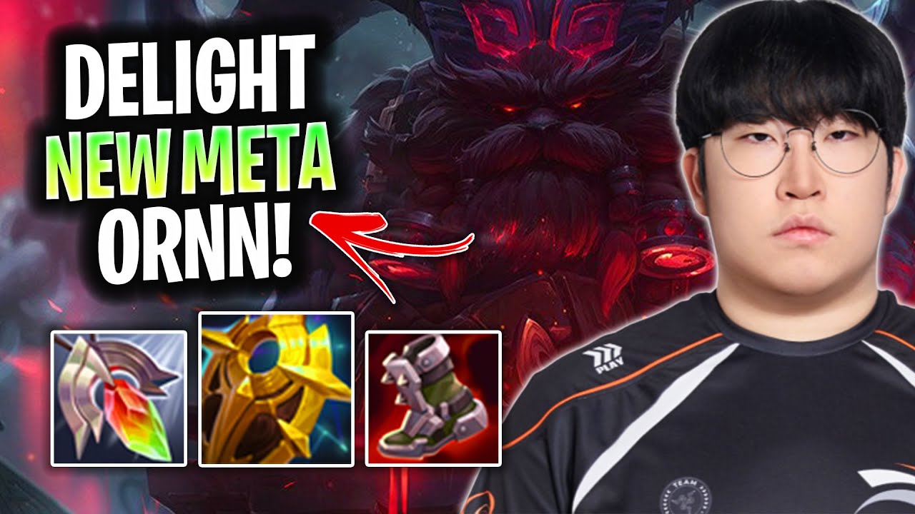 DELIGHT TRIES NEW META ORNN SUPPORT! 😱 | HLE Delight Plays Ornn Support vs Blitzcrank!  Season 2025