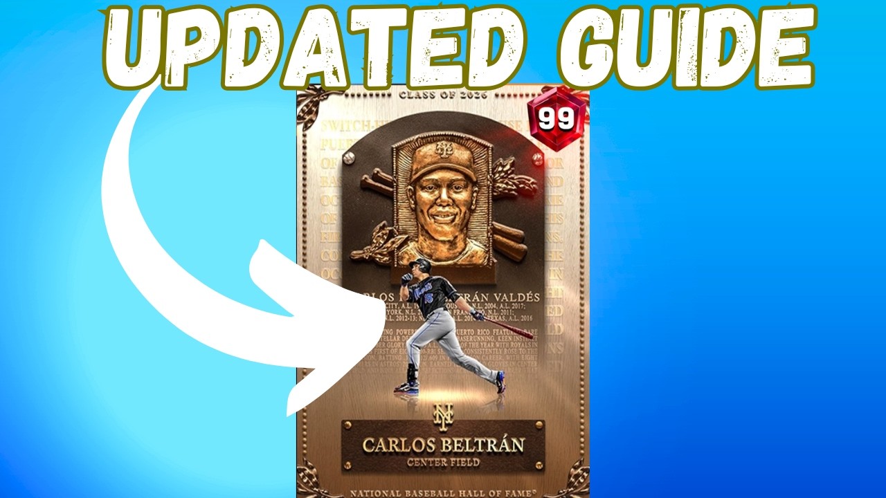 *ОБНОВЛЕННЫЙ* Гайд по завершению коллекции Carlos Beltran в MLB 26