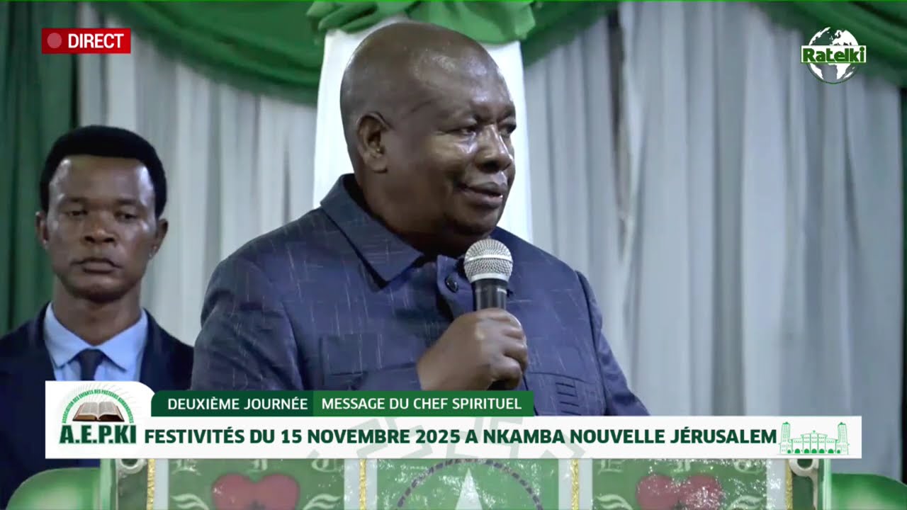 MESSAGE DOMINICAL DE PAPA SIMON KIMBANGU KIANGANI DU 16 NOVEMBRE 2025 A NKAMBA