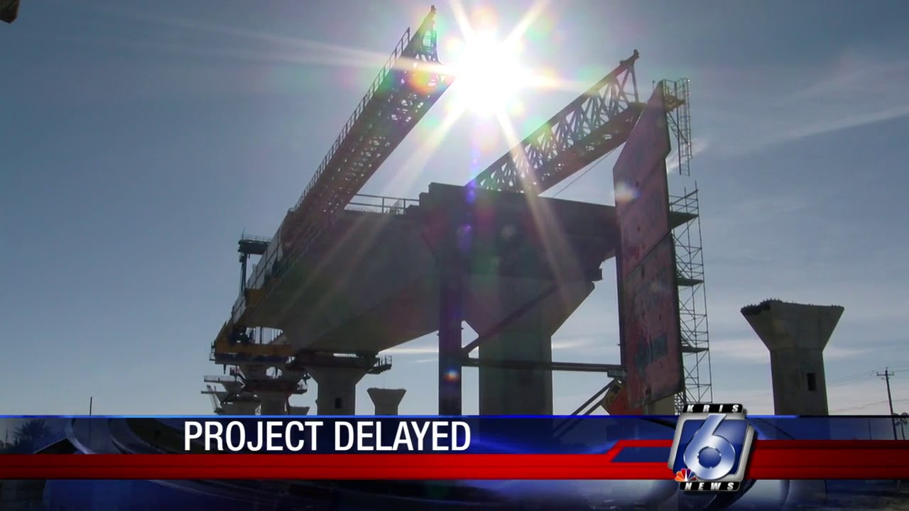Weather, permitting issues delaying completion of Harbor Bridge Project