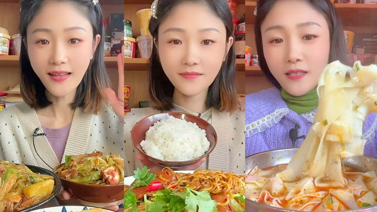 1 Hour ASMR Mukbang | Satisfying Eating Sounds for Sleep, Relaxation & Study #1164