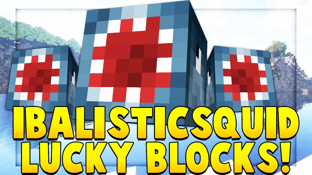 IBALLISTICSQUID YOUTUBER BLOCK MOD CHALLENGE (Minecrafter Mod) | Minecraft - YouTuber Block Mod