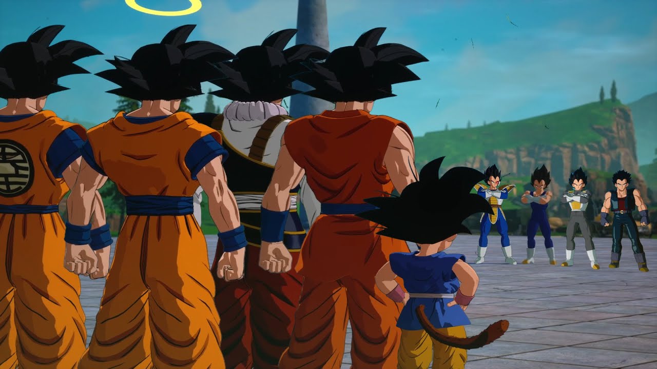 Goku's All Variations Vs Vegeta's All Variations - Dragon Ball Sparking! Zero